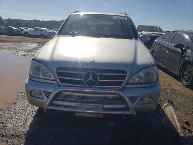 4JGAB75E13A390841 - 2003 MERCEDES-BENZ ML 500 SILVER photo 5