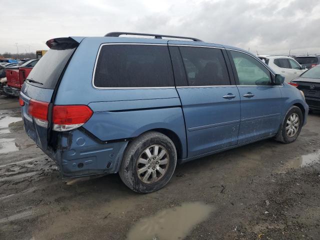 5FNRL38428B109113 - 2008 HONDA ODYSSEY EX BLUE photo 3