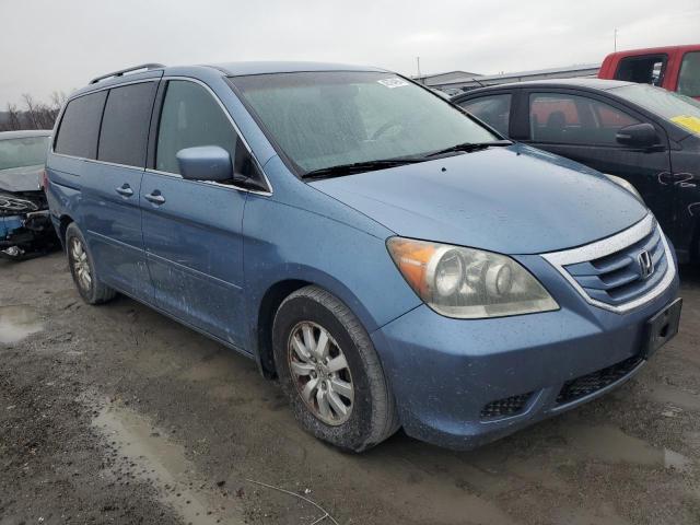 5FNRL38428B109113 - 2008 HONDA ODYSSEY EX BLUE photo 4
