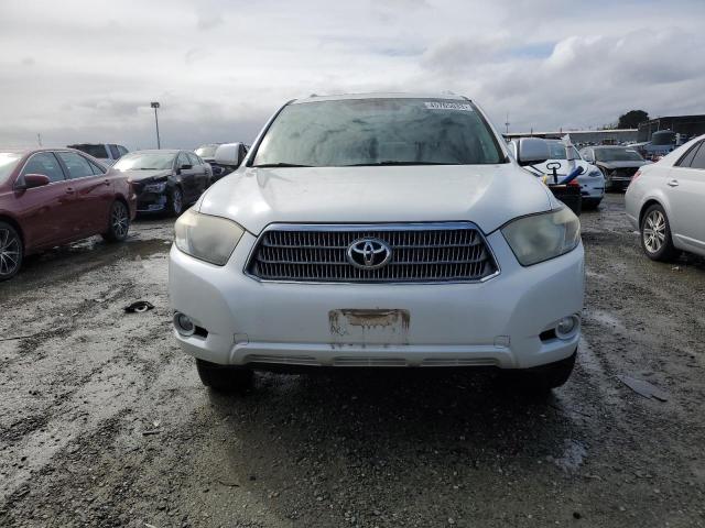 JTEEW44A682021798 - 2008 TOYOTA HIGHLANDER HYBRID LIMITED WHITE photo 5