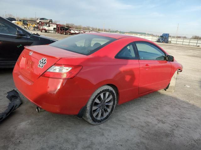 2HGFG12929H522890 - 2009 HONDA CIVIC EXL წითელი ფოტო 3