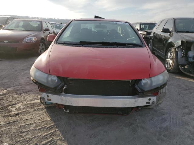 2HGFG12929H522890 - 2009 HONDA CIVIC EXL RED photo 5