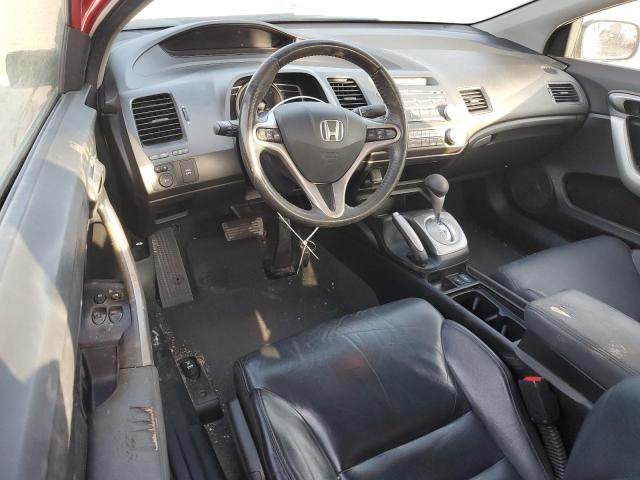 2HGFG12929H522890 - 2009 HONDA CIVIC EXL წითელი ფოტო 8
