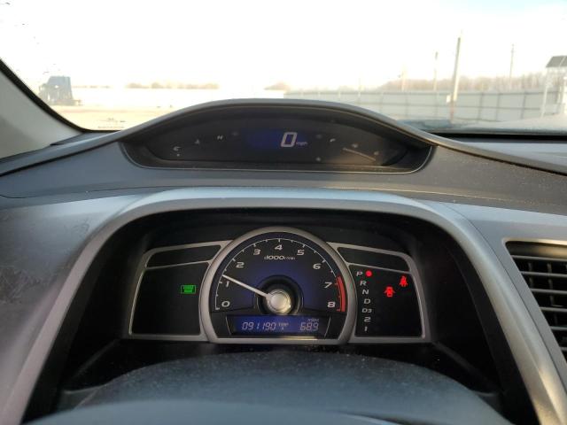 2HGFG12929H522890 - 2009 HONDA CIVIC EXL წითელი ფოტო 9