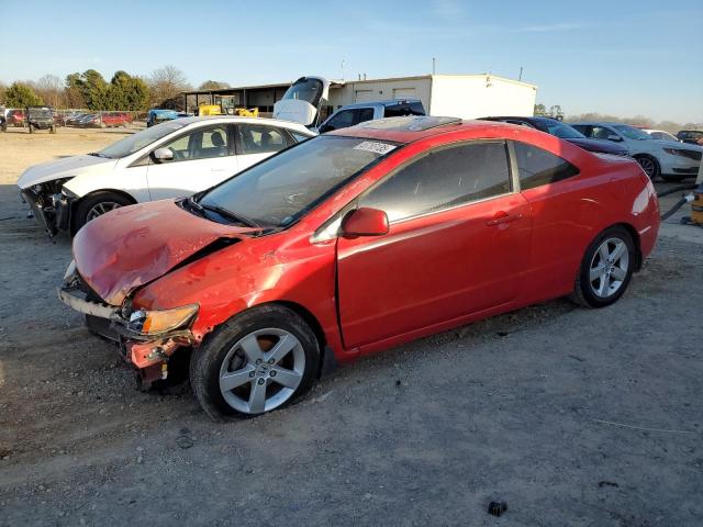 2HGFG12938H518779 - 2008 HONDA CIVIC EXL RED photo 1