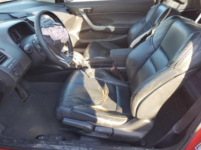 2HGFG12938H518779 - 2008 HONDA CIVIC EXL RED photo 7