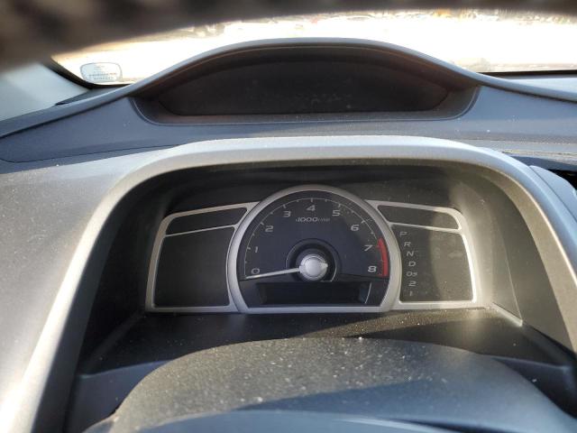 2HGFG12938H518779 - 2008 HONDA CIVIC EXL RED photo 9