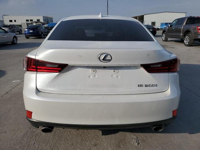 JTHBA1D24G5034901 - 2016 LEXUS IS 200T WHITE photo 6