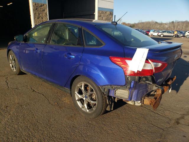 1FADP3F23EL319041 - 2014 FORD FOCUS SE BLUE photo 2