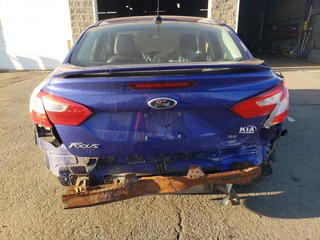 1FADP3F23EL319041 - 2014 FORD FOCUS SE BLUE photo 6