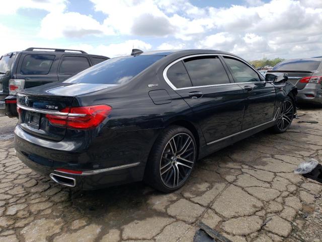 WBA7J2C50JG938388 - 2018 BMW 740 XE BLACK photo 3