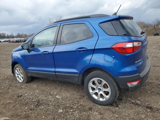 MAJ6S3GL4LC393547 - 2020 FORD ECOSPORT SE BLUE photo 2