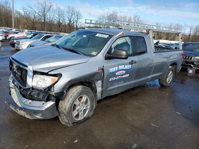 5TFCY5F19CX013456 - 2012 TOYOTA TUNDRA DOUBLE CAB SR5 SILVER photo 1