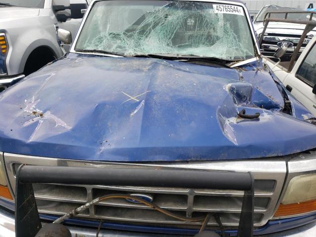 1FTJF35F7VEA04381 - 1997 FORD F350 BLUE photo 11