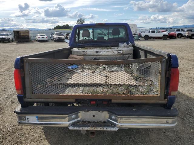 1FTJF35F7VEA04381 - 1997 FORD F350 BLUE photo 6