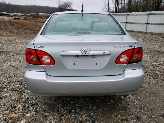 2T1BR32E78C872105 - 2008 TOYOTA COROLLA CE SILVER photo 6