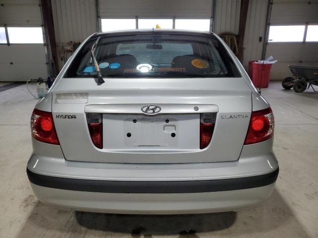 KMHDN56D35U155812 - 2005 HYUNDAI ELANTRA GLS SILVER photo 6