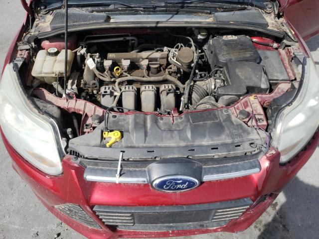 1FADP3K24DL294770 - 2013 FORD FOCUS SE RED photo 11