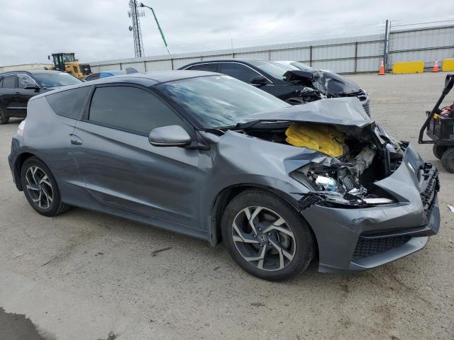 JHMZF1D45GS001408 - 2016 HONDA CR-Z GRAY photo 4