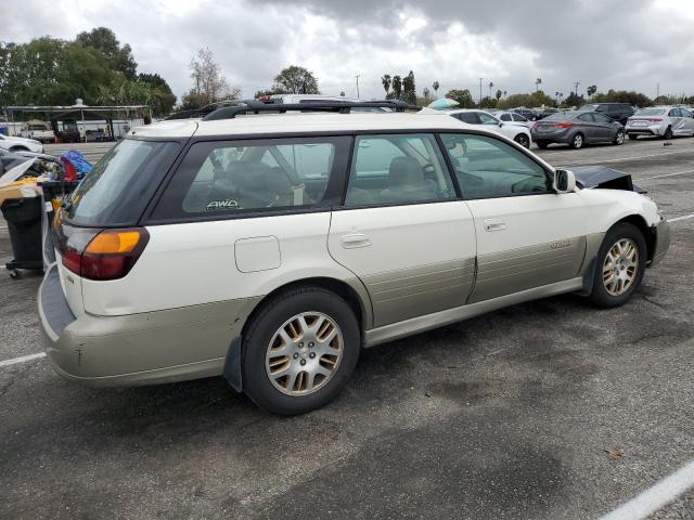 4S3BH896527637130 - 2002 SUBARU LEGACY OUTBACK H6 3.0 VDC WHITE photo 3