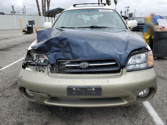 4S3BH896527637130 - 2002 SUBARU LEGACY OUTBACK H6 3.0 VDC WHITE photo 5