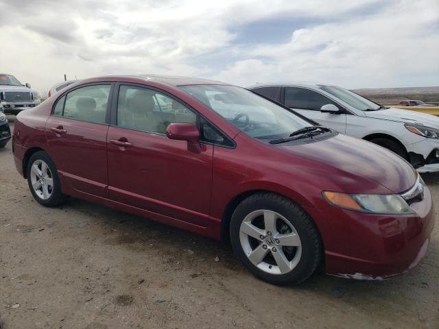 1HGFA16898L036615 - 2008 HONDA CIVIC EX BURGUNDY photo 4