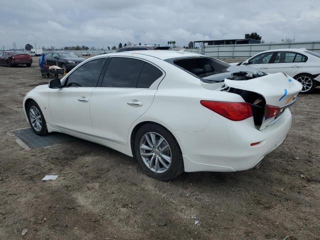 JN1BV7AP9EM687187 - 2014 INFINITI Q50 BASE WHITE photo 2