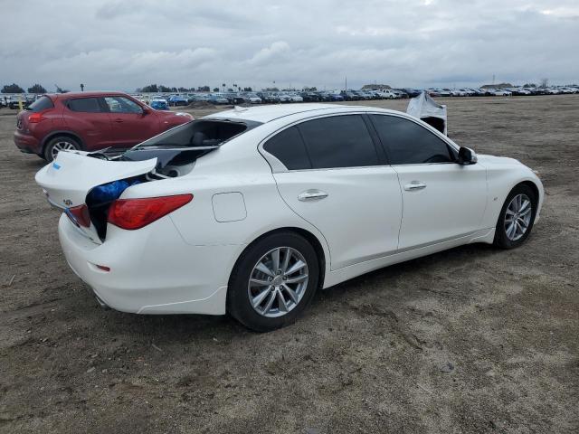 JN1BV7AP9EM687187 - 2014 INFINITI Q50 BASE WHITE photo 3