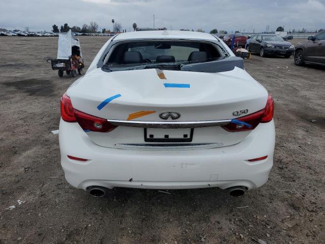 JN1BV7AP9EM687187 - 2014 INFINITI Q50 BASE WHITE photo 6