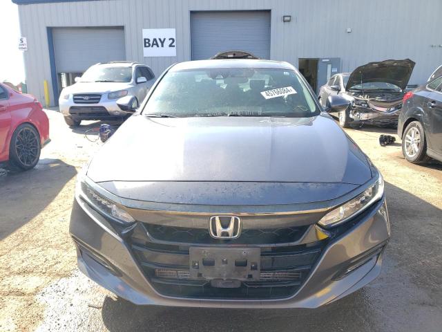 1HGCV1F30KA059697 - 2019 HONDA ACCORD SPORT GRAY photo 5