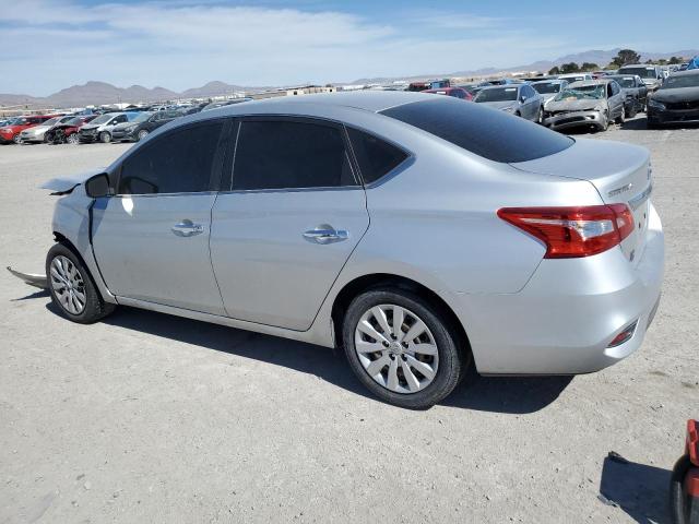 3N1AB7AP6HY355505 - 2017 NISSAN SENTRA S SILVER photo 2