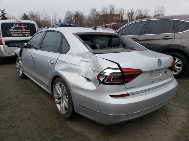 1VWLA7A3XKC012442 - 2019 VOLKSWAGEN PASSAT WOLFSBURG SILVER photo 2