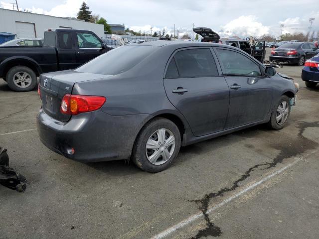 JTDBL40E799087097 - 2009 TOYOTA COROLLA BASE GRAY photo 3