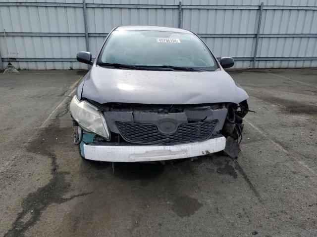 JTDBL40E799087097 - 2009 TOYOTA COROLLA BASE GRAY photo 5