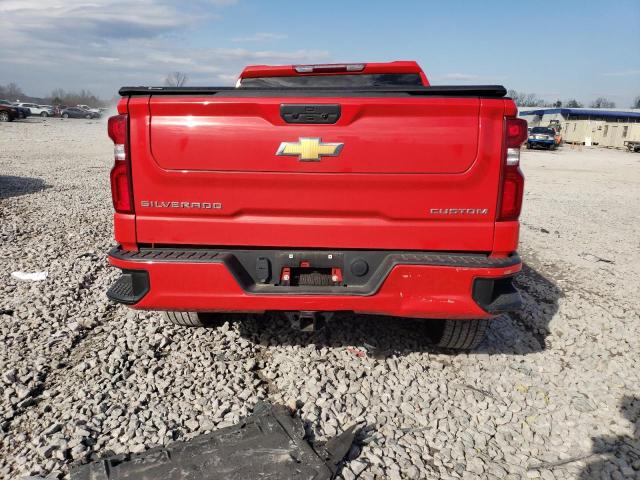 3GCPWBEK1MG391745 - 2021 CHEVROLET SILVERADO C1500 CUSTOM RED photo 6