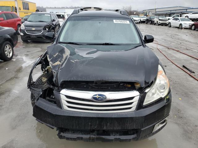 4S4BRCAC7C3272634 - 2012 SUBARU OUTBACK 2.5I BLACK photo 5