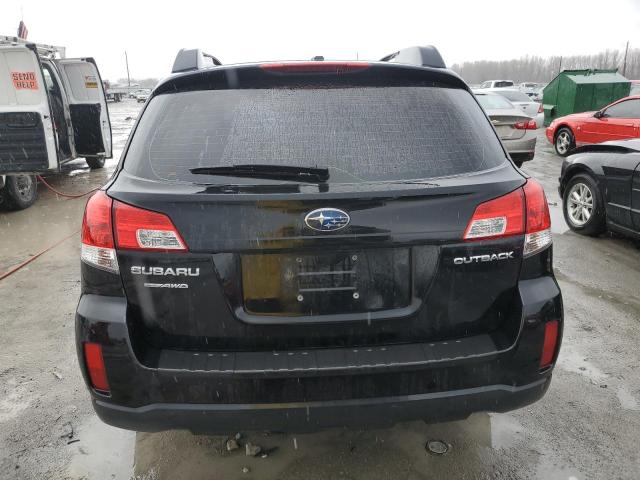 4S4BRCAC7C3272634 - 2012 SUBARU OUTBACK 2.5I BLACK photo 6