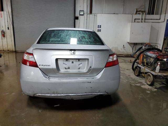 2HGFG12607H540095 - 2007 HONDA CIVIC LX SILVER photo 6