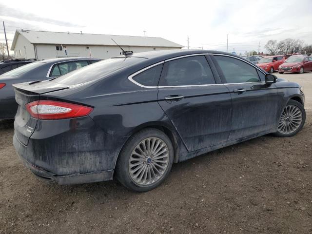 3FA6P0K95DR228413 - 2013 FORD FUSION TITANIUM BLACK photo 3