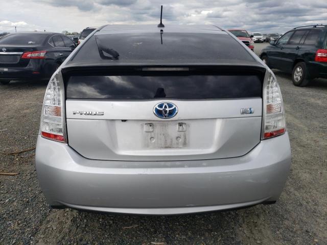 JTDKN3DU6A5153527 - 2010 TOYOTA PRIUS SILVER photo 6