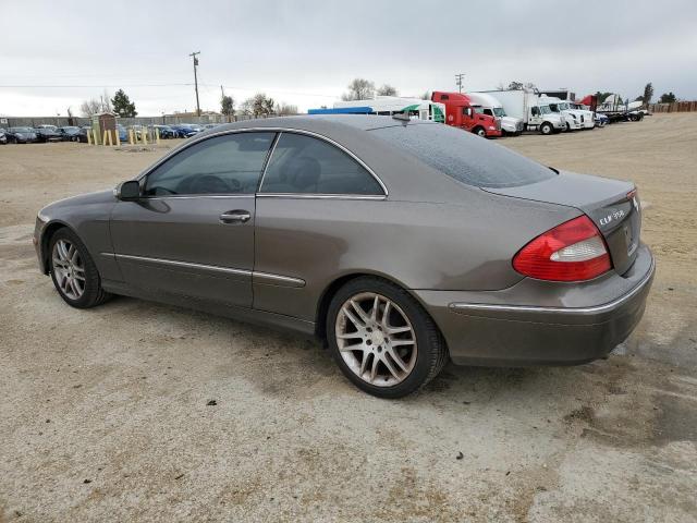 WDBTJ56HX9F267837 - 2009 MERCEDES-BENZ CLK 350 BROWN photo 2