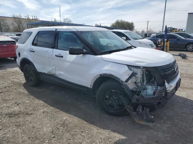 1FM5K8AR1EGB79929 - 2014 FORD EXPLORER POLICE INTERCEPTOR 白色 照片 4