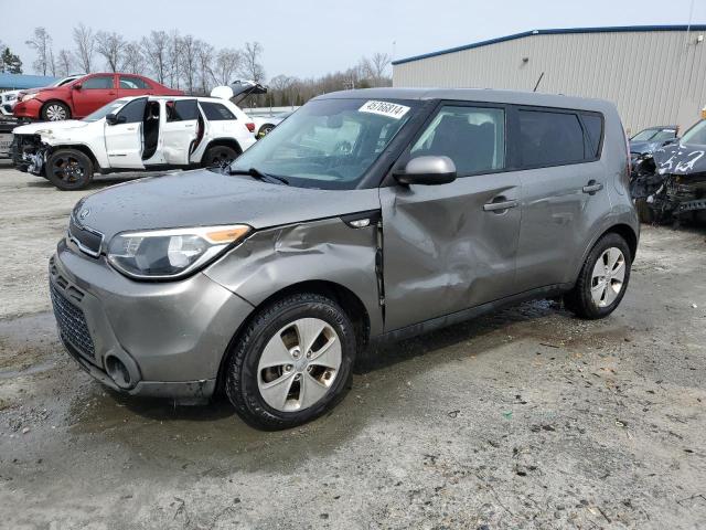 KNDJN2A29E7067308 - 2014 KIA SOUL GRAY photo 1