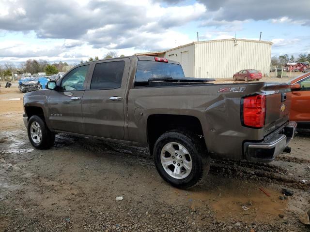 3GCUKREC7EG420859 - 2014 CHEVROLET SILVERADO K1500 LT BROWN photo 2