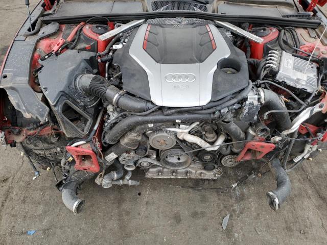 WAUR4AF50LA015856 - 2020 AUDI S5 PRESTIGE 红色 照片 11