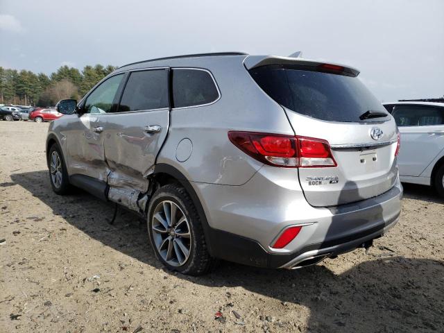 KM8SNDHF9KU300315 - 2019 HYUNDAI SANTA FE X SE SILVER photo 2