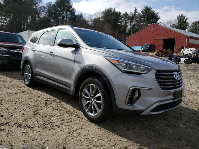 KM8SNDHF9KU300315 - 2019 HYUNDAI SANTA FE X SE SILVER photo 4