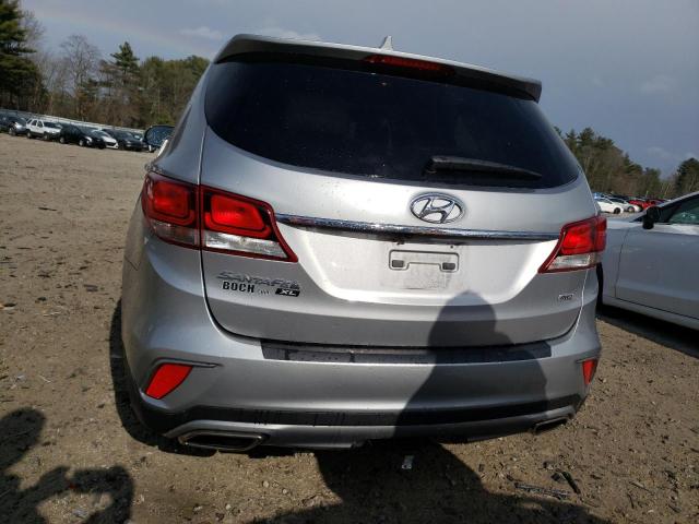 KM8SNDHF9KU300315 - 2019 HYUNDAI SANTA FE X SE SILVER photo 6