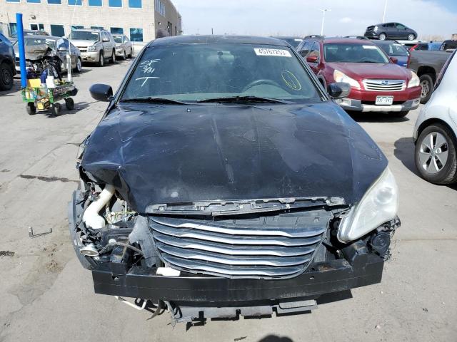 1C3CCBAB8CN119524 - 2012 CHRYSLER 200 LX BLACK photo 5