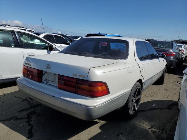 JT8UF11E4N0126643 - 1992 LEXUS LS 400 WHITE photo 3